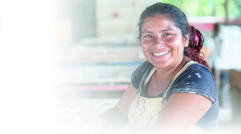 Mujer sonrié