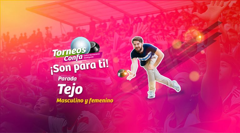 Una hombre con barba jugando tejo