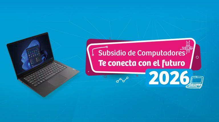 Subsidio Computadores 2026. Conecta tu educación con el futuro