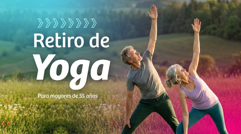 Retiro de yoga para personas mayores un día para conectar con el bienestar en Santágueda