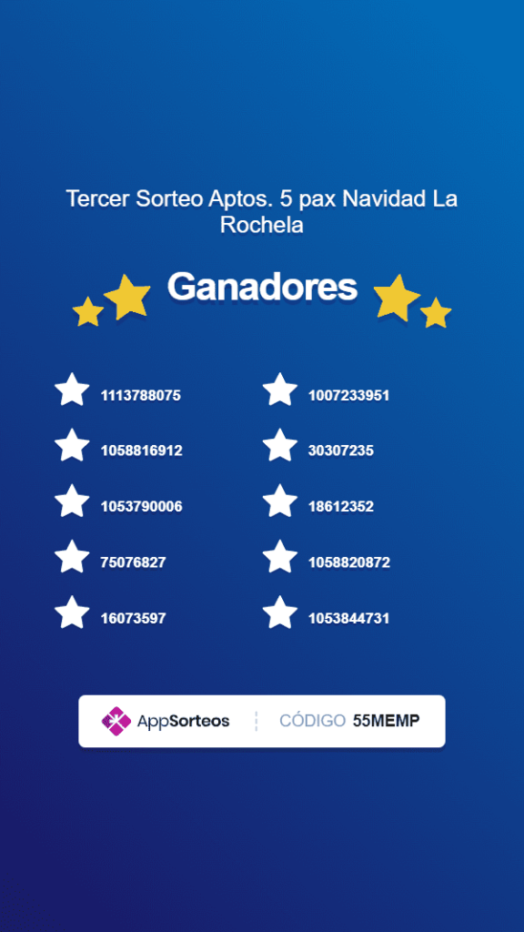 Nuevas asignaciones en los alojamientos de los Centros Recreacionales para el 24 y 31 de diciembre