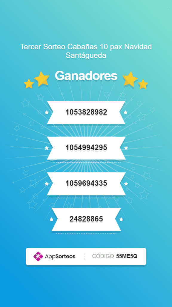 Nuevas asignaciones en los alojamientos de los Centros Recreacionales para el 24 y 31 de diciembre