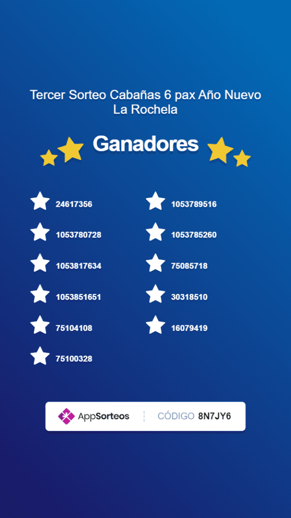 Nuevas asignaciones en los alojamientos de los Centros Recreacionales para el 24 y 31 de diciembre