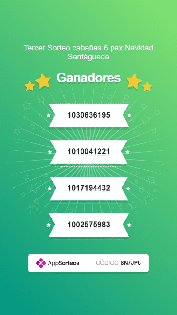 Nuevas asignaciones en los alojamientos de los Centros Recreacionales para el 24 y 31 de diciembre