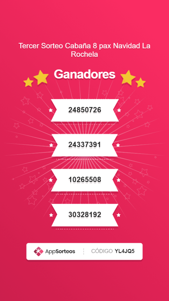 Nuevas asignaciones en los alojamientos de los Centros Recreacionales para el 24 y 31 de diciembre