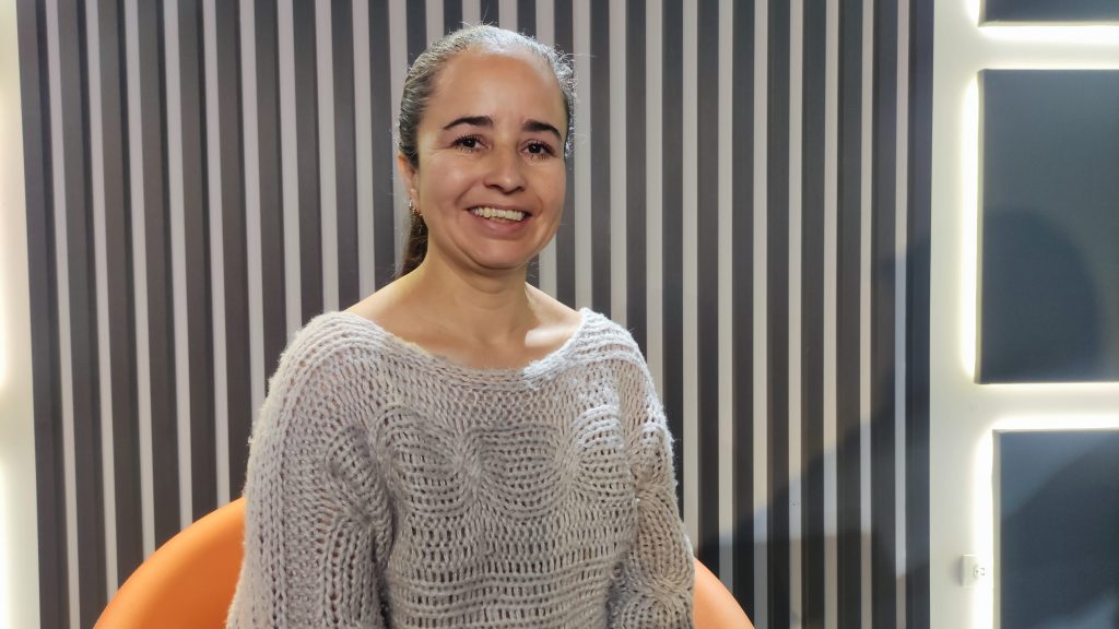 Mujer sonriente