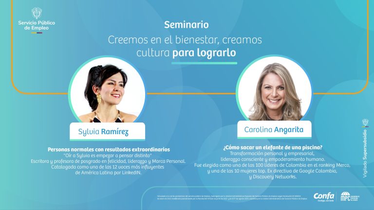 Seminario Creemos en el bienestar, creamos cultura para lograrlo